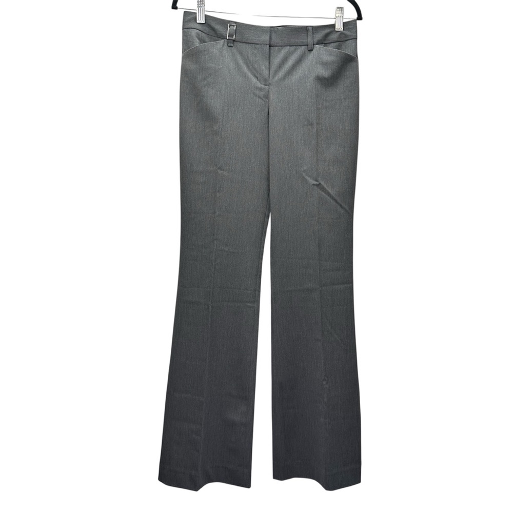 Express 2012 Editor Charcoal Midrise Flare Pants, NWOT 2 Reg